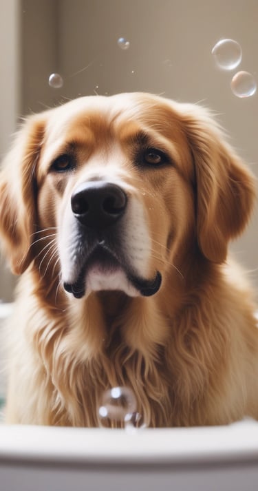 blue and white striped round textile