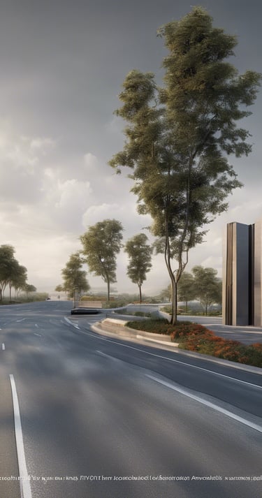 AI generated Road Construction