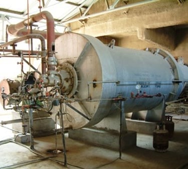 Hot Gas Generator at a Cement Mill