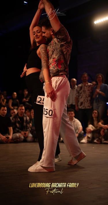 Bachata Dancers Winners of Luxembourg Open Championship J&J Competition 