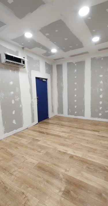 Intérieur en cours de rénovation