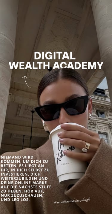 Digital Wealth Academy – Motivation für Burnout Business Neustart: investiere in dich, baue deine Online-Marke auf und starte