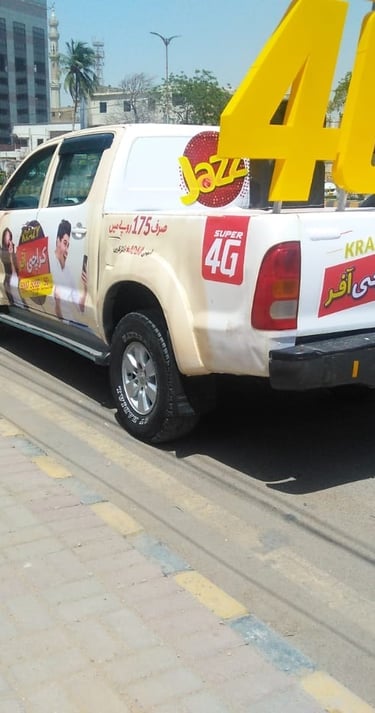 Jazz 4G Vehicle Branding