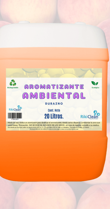 Aromatizante ambiental de durazno