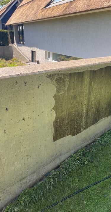 "Reinigen en impregneren van gevel door Senpro BV"