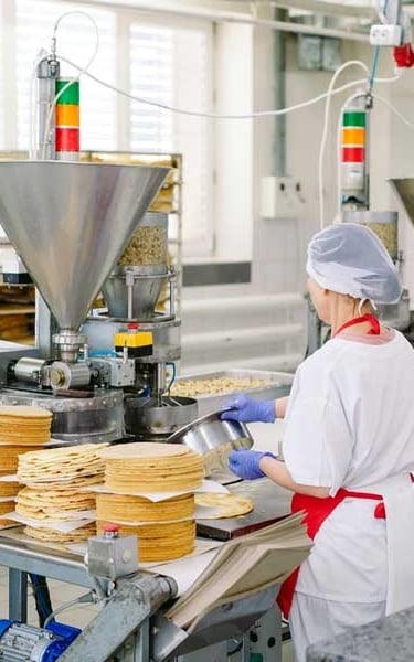 Food processing plant