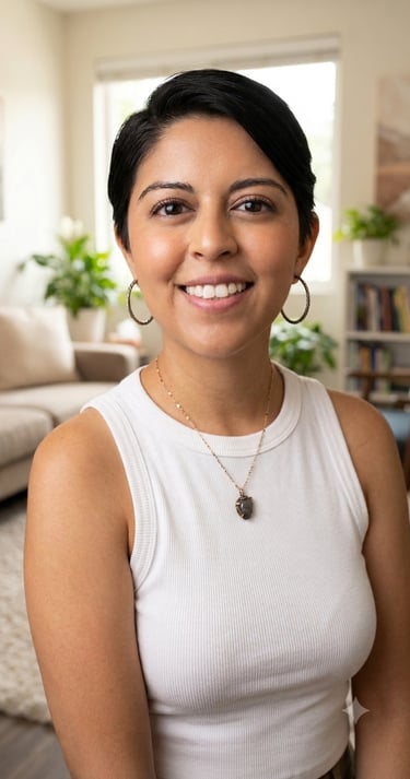 Psicologa selene noriega en su consultorio