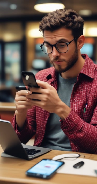 blue and white striped round textile