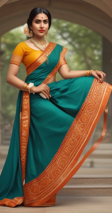 blue and white striped round textile