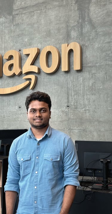 Mathesh Day 1 at Amazon