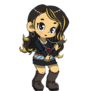 Shengekka Artist, Animator and Video Gamer MEET HAZIE Ukulele