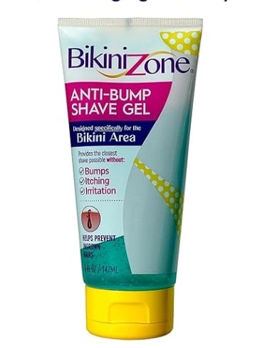 bikini zone women's shave gel alternate packaging