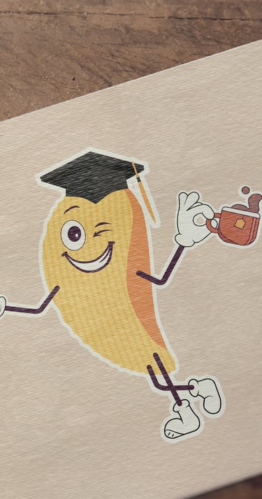 Exemple de mascotte CryptoFeel pour une séance de formation 