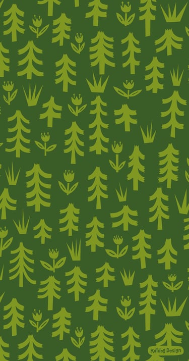 trees please, a free tree patterned mobile phone background