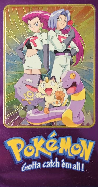 Tin Topper 3 of 5 Topps Pokémon series 2 US