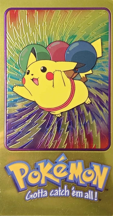 Tin Topper 4 of 5 Topps Pokémon series 2 US
