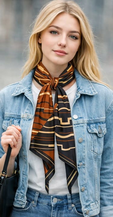 kahverengi-siyah-desenli-duz-cizgi-hatlı-twill-ipek-esarp-giovanni-boulera-4407350-50-0