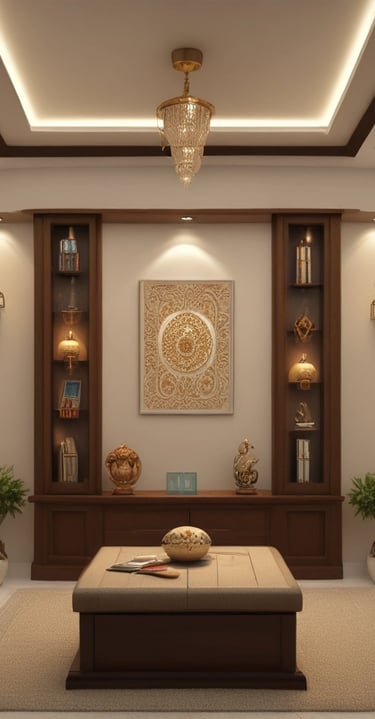 a living room with a couch and a coffee table by arjilli interiors