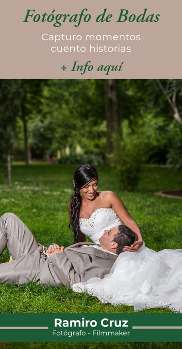 Fotógrafo de Bodas . Ramiro Cruz - fotógrafo - filmmaker