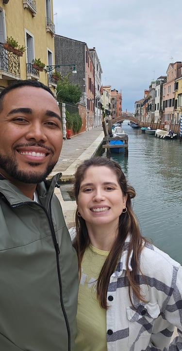 Foto tirada em Veneza