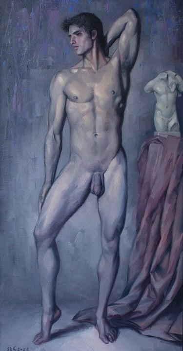 Yaroslav Sobol, Nude Male Model