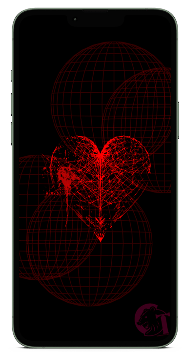 communitytee heart handy hintergrund for free