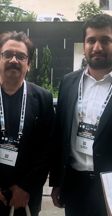 Dr Mrudul Bhatjiwale and Dr Suresh Dugani