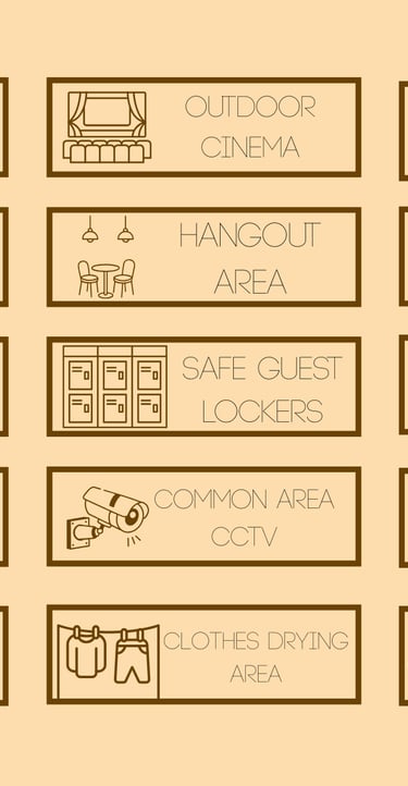 Each cube offers comfort, personal space, and a unique stay experience you won’t find in typical hos
