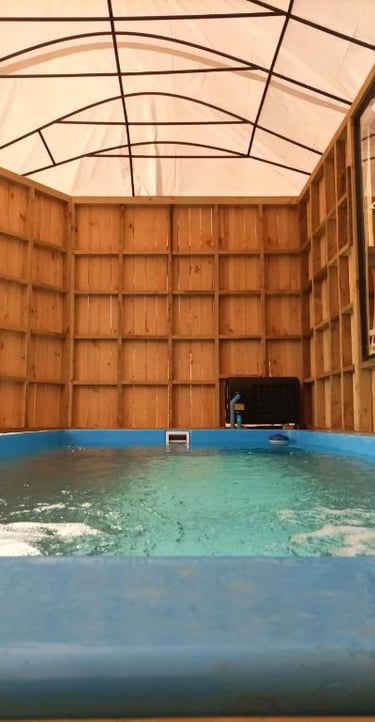 cabañas en pichilemu con piscina temperada