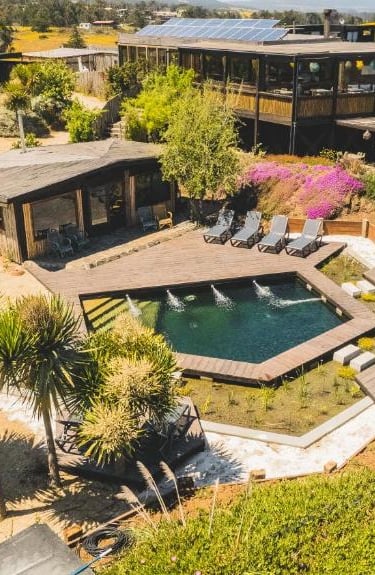 Cabañas en pichilemu con piscina