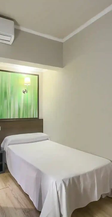 habitacio-1 cama-hotel castilla fuenlabrada