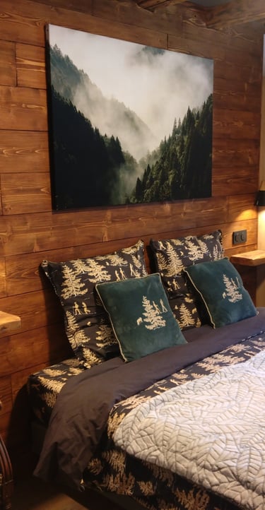 chambre double vue montagne