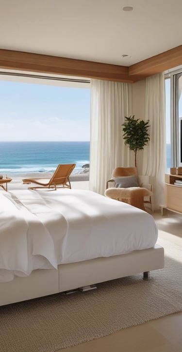 Living room area in one bedroom suite featuring comfortable sofa and tasteful artwork.