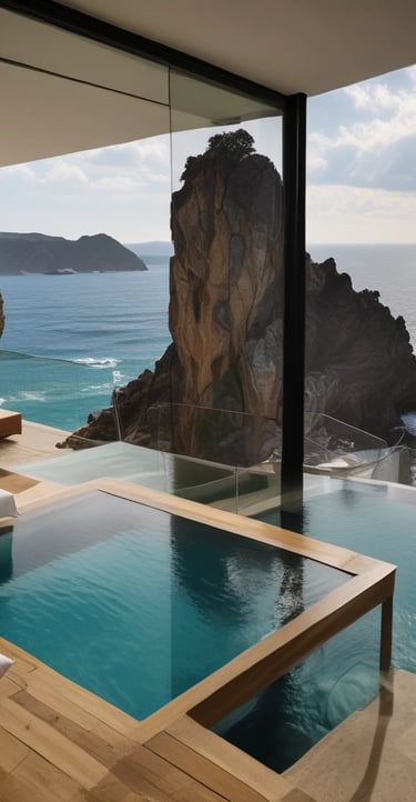 Living room area in one bedroom suite featuring comfortable sofa and tasteful artwork.