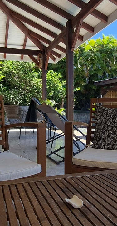 vue depuis la terrasse de la villa jolan