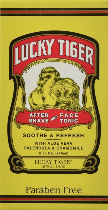 Lucky Tiger Aftershave & Facial Tonic