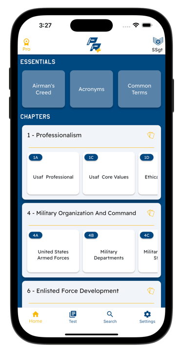 promotion ready air force screenshot