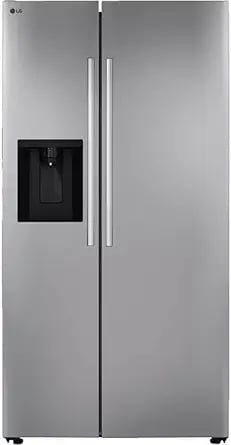 LG LS27T3230S 27 Cu. Ft. Stainless Side-by-Side Smart Refrigerator