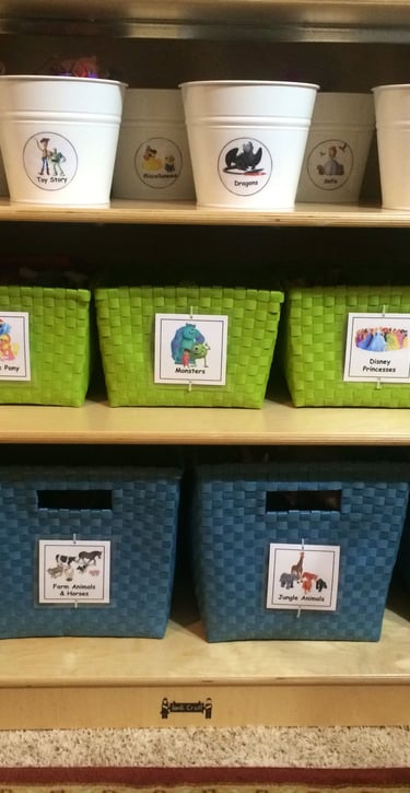 Montessori styled organization for client