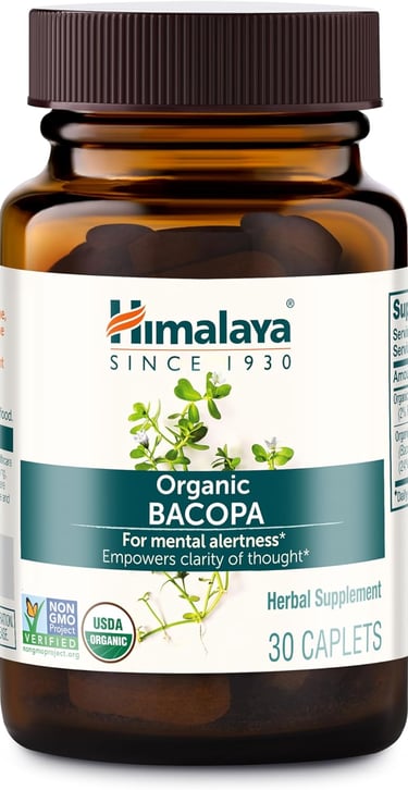 Bacopa Monnieri Natural Nootropic Memory Support