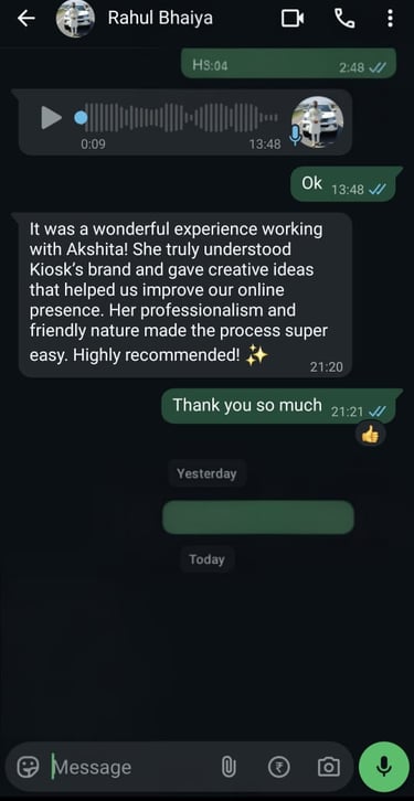 Customer reviews and testimonials