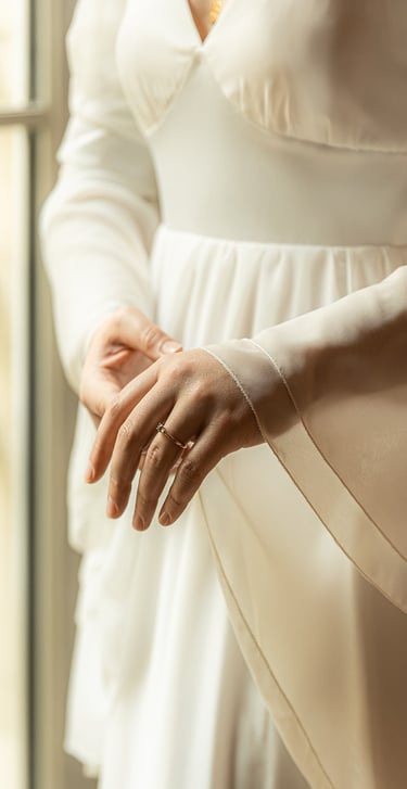 Robe de mariée Blanc Muguet