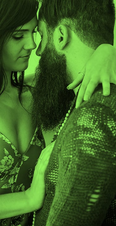Bearded Crocodile Beard Company couple 1