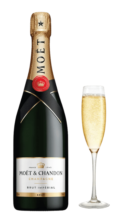 Bebida espumosa para vuelos románticos en helicóptero