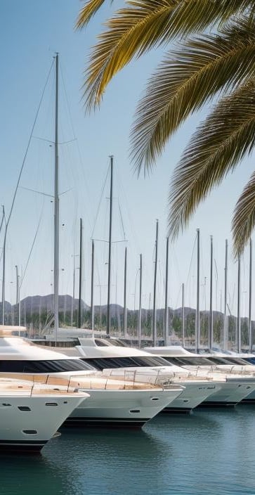 sailboats docked in our harbor