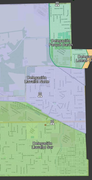 Delegaciones Municipales en Llavallol