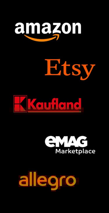 amazon etsy allegro paslaugos