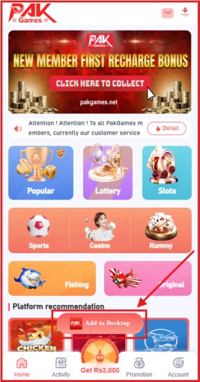 Pakgames download