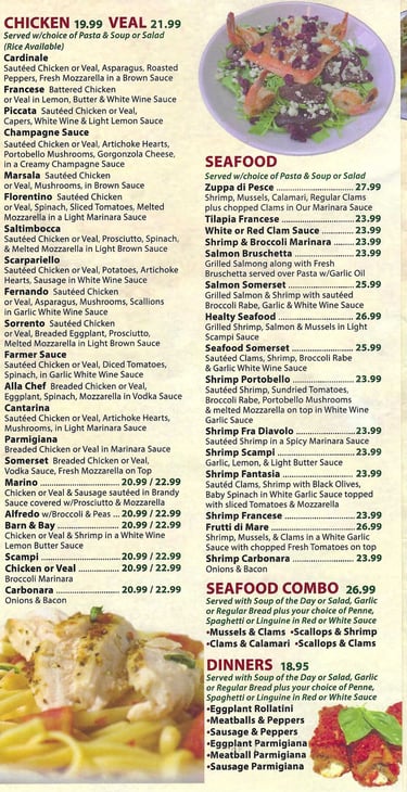 Somerset Pizza Italian food restaurant BYOB