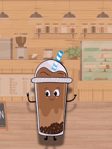 illustration bubble tea